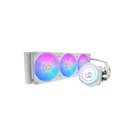 Cooler Master MasterLiquid Atmos II LCD (240 / 360 mm – Black / White)