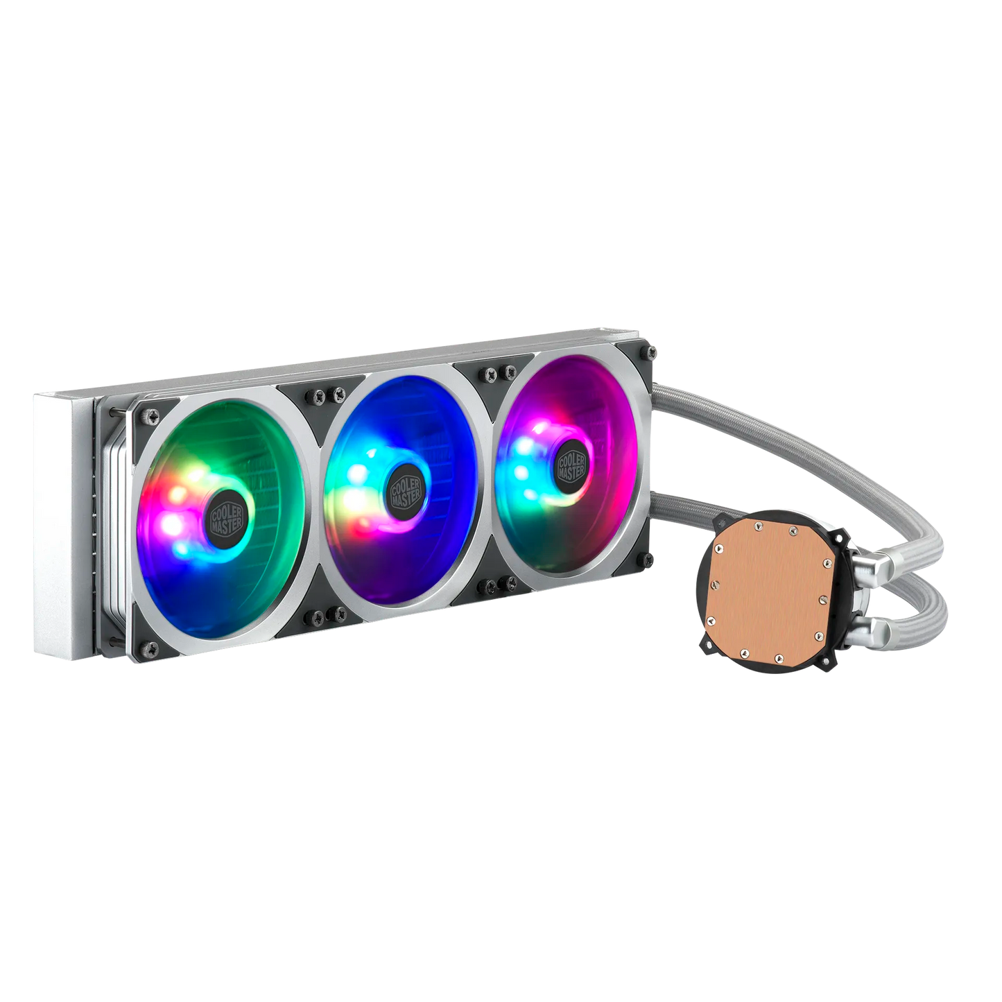 DeepCool LS720 SE 360mm AIO Liquid CPU Cooler featuring a high-performance triple-fan radiator and infinity mirror pump cap