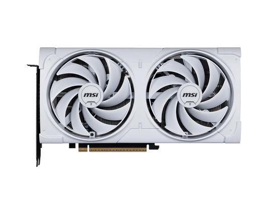 MSI GeForce RTX 5070 12G Ventus 2X OC White Graphics Card