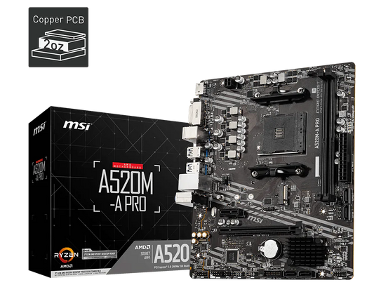 MSI A520M-A Pro Motherboard