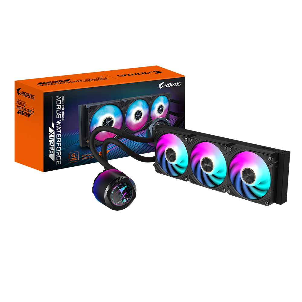 Gigabyte Aorus Waterforce X II 360 All-in-One Liquid Cooler