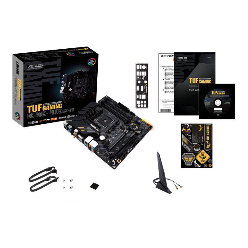 ASUS TUF GAMING B550-PLUS (Wi-Fi) Motherboard