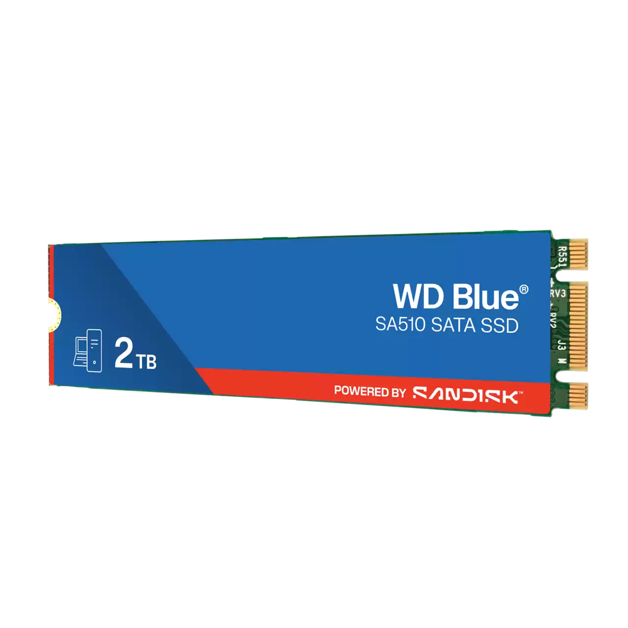 WD Blue SA510 SATA SSD M.2 2280 (250GB/500GB/1TB/2TB)