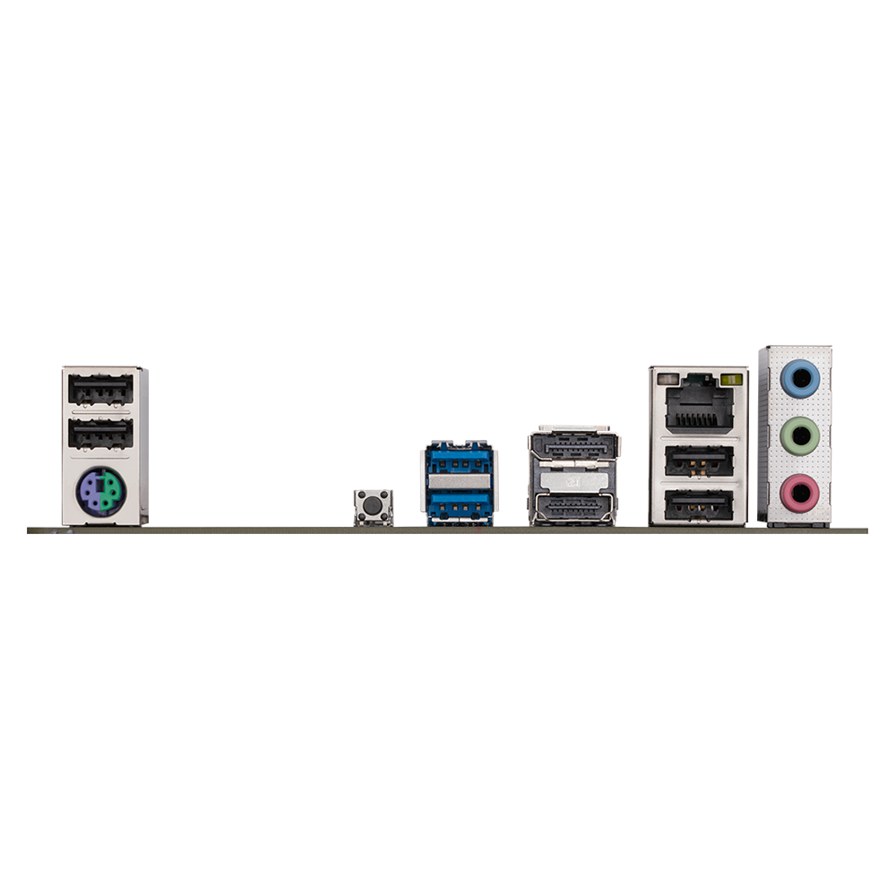 Gigabyte B650M H Motherboard overall design with VRM components