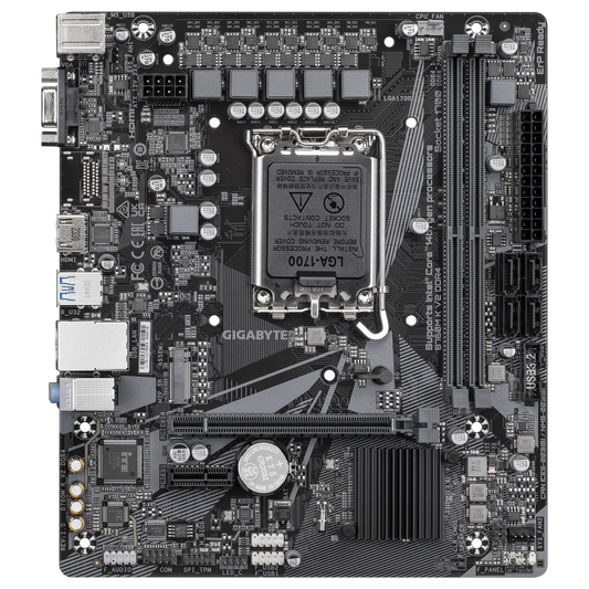 Gigabyte B760M K V2 DDR4 Intel B760 Micro-ATX Motherboard — LGA1700 | DDR4 | PCIe 4.0