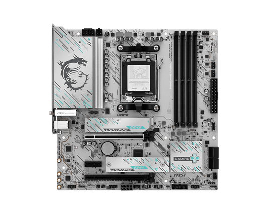 Gigabyte B850M GAMING PLUS Rear I/O with WiFi Antenna Ports
