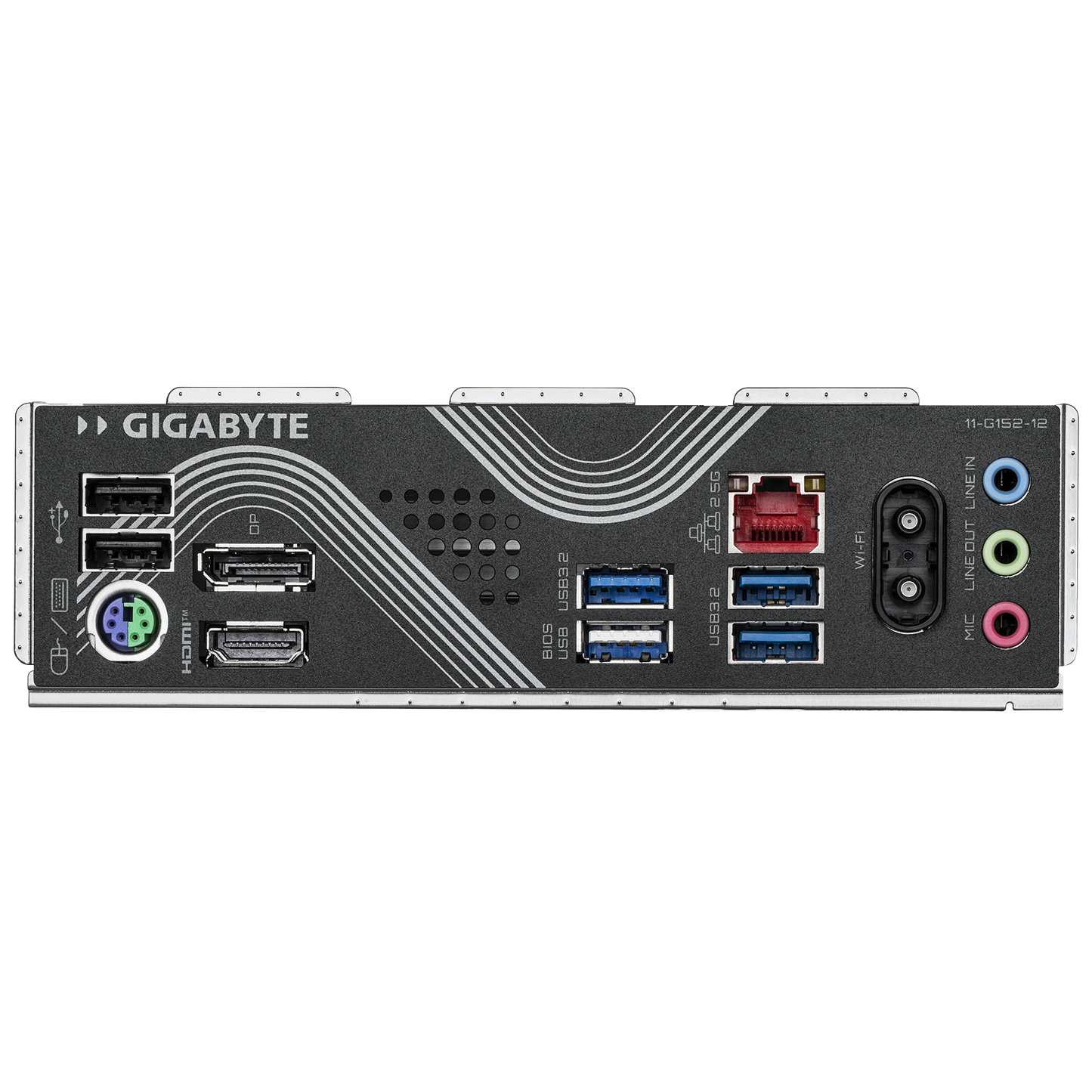 Gigabyte B860M Eagle WiFi6 Motherboard with audio connectivity