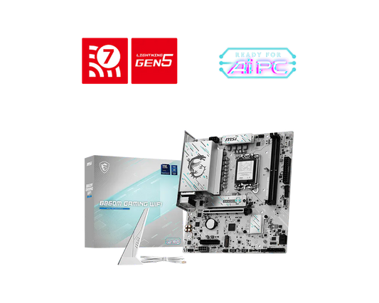 Compact Micro-ATX Gigabyte B860M Gaming WIFI Motherboard for High-Performance Mini Tower PC Builds