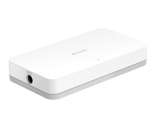 D-Link DGS-1008A 8-Port Gigabit Easy Desktop Switch — Fanless | D-Link Green | Unmanaged