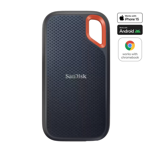 SanDisk Extreme Portable SSD Black Edition and Retail Box