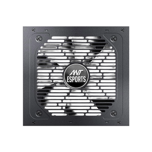 Ant Esports FP550B Force Series 550W 80 Plus Bronze Non-Modular Gaming Power Supply — Active PFC | Flat Black Cables | Silent Fan