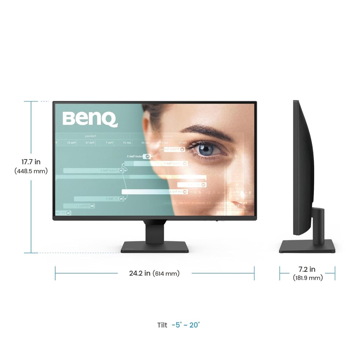 BenQ GW2790Q|27" 2K 100Hz 99% sRGB Eye-Care Home Office Monitor