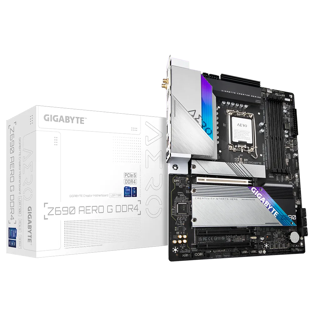 Gigabyte Z690 AERO G DDR4 Creator Intel LGA 1700 Motherboard