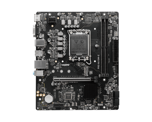 MSI Pro H610M-E DDR5 Motherboard