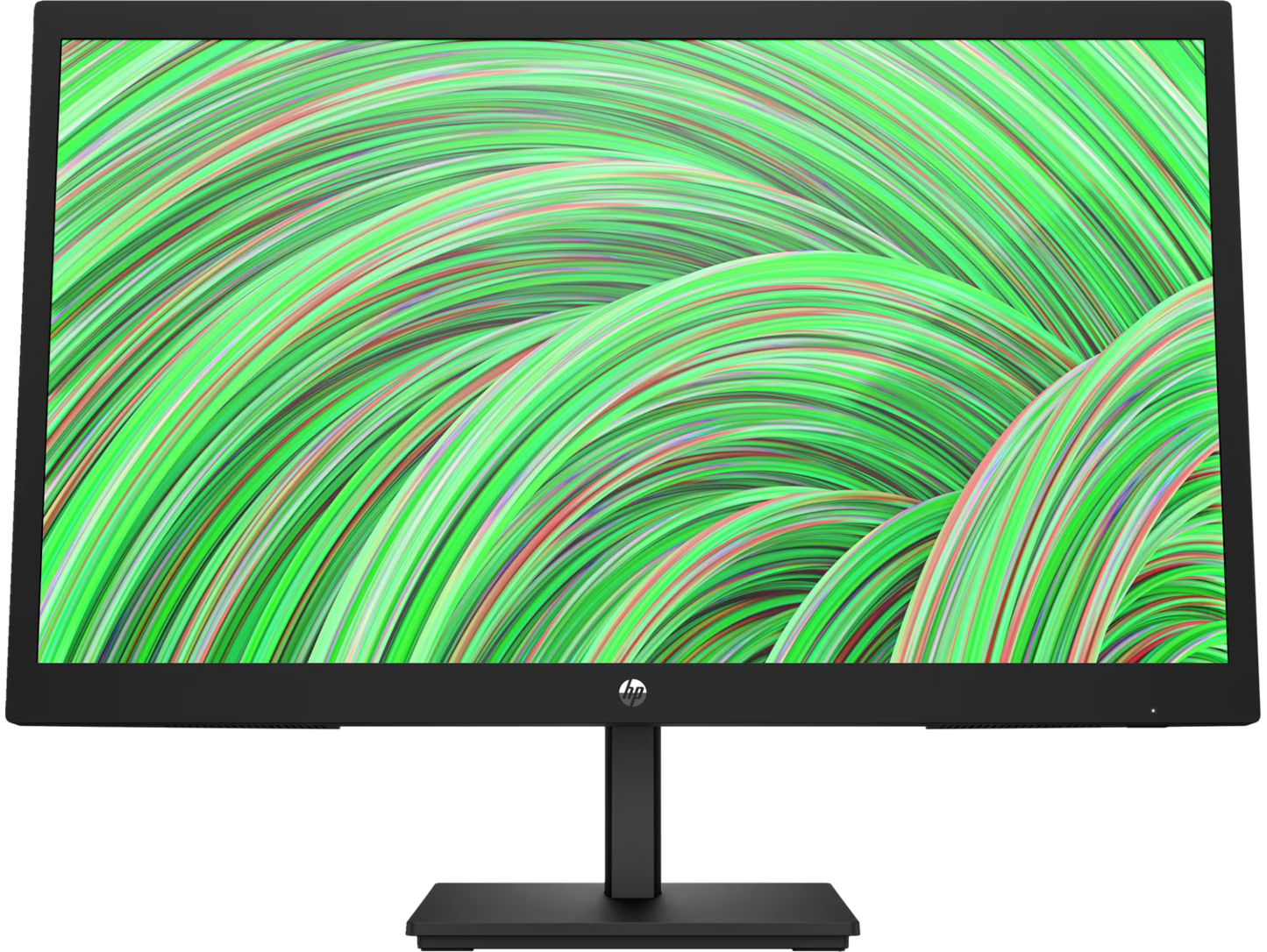 HP V22v G5 21.45-inch Full HD monitor featuring a sleek black design and a 75Hz refresh rate for smooth daily productivity.
