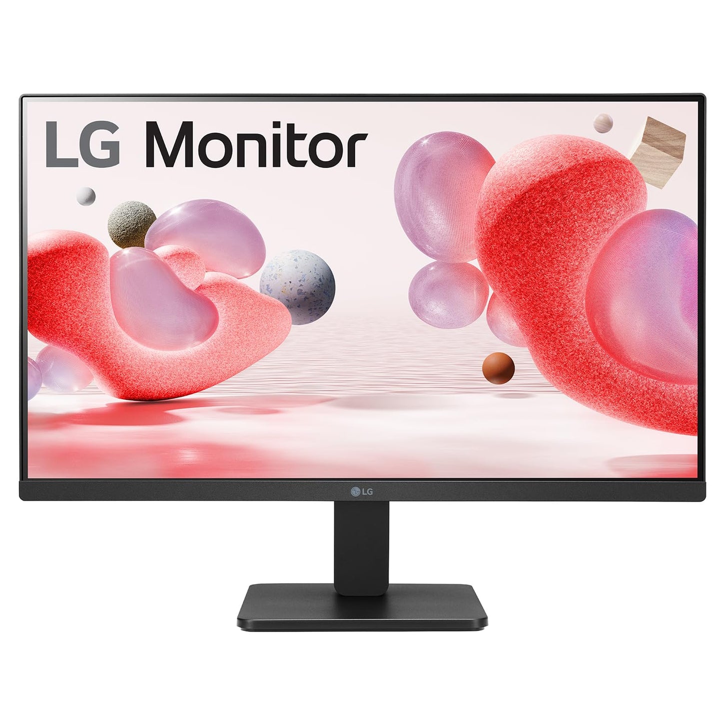 LG 24MR500 24-inch Full HD monitor featuring a 100Hz refresh rate and 3-sided virtually borderless design for smooth visuals.