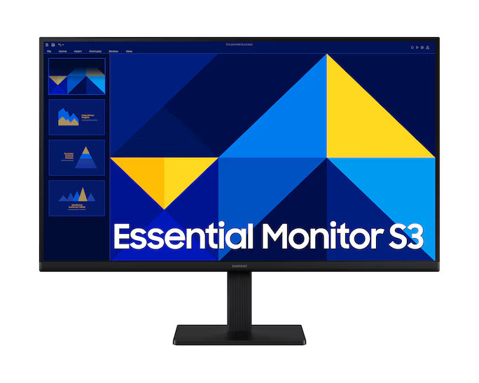 Samsung Odyssey G3 27-inch gaming monitor featuring a 180Hz refresh rate and a bold, bezel-less gaming design.