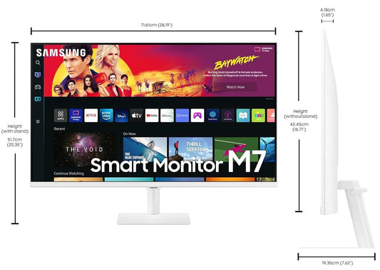 Samsung M7 32″ UHD Smart Monitor LS32BM700UWXXL