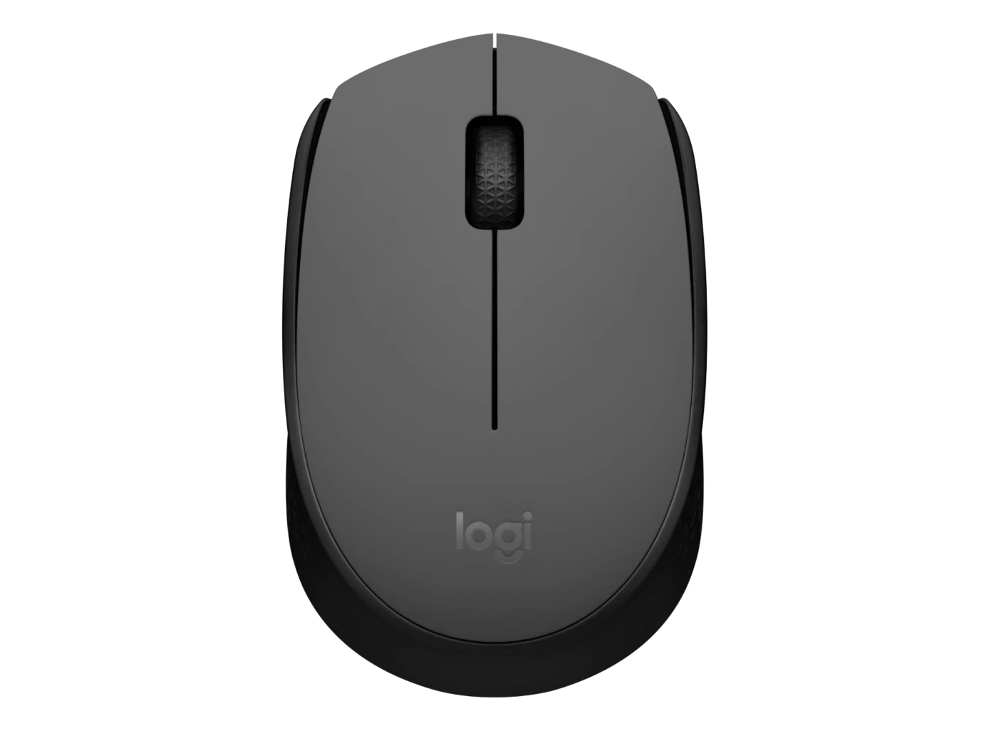 Logitech M171 wireless mouse in Grey/Black with 2.4GHz USB receiver