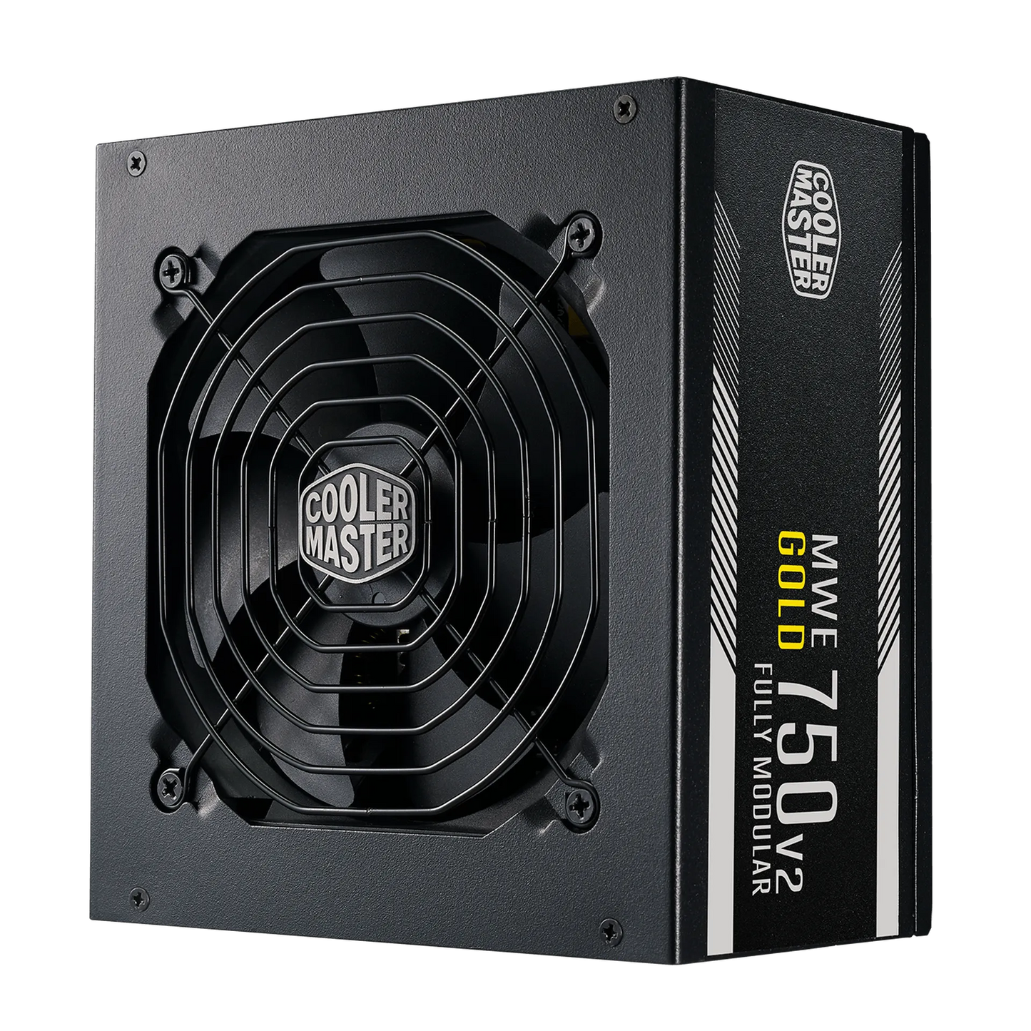 Cooler Master MWE 750 Gold V2 Power Supply featuring 80 Plus Gold efficiency and a fully modular design