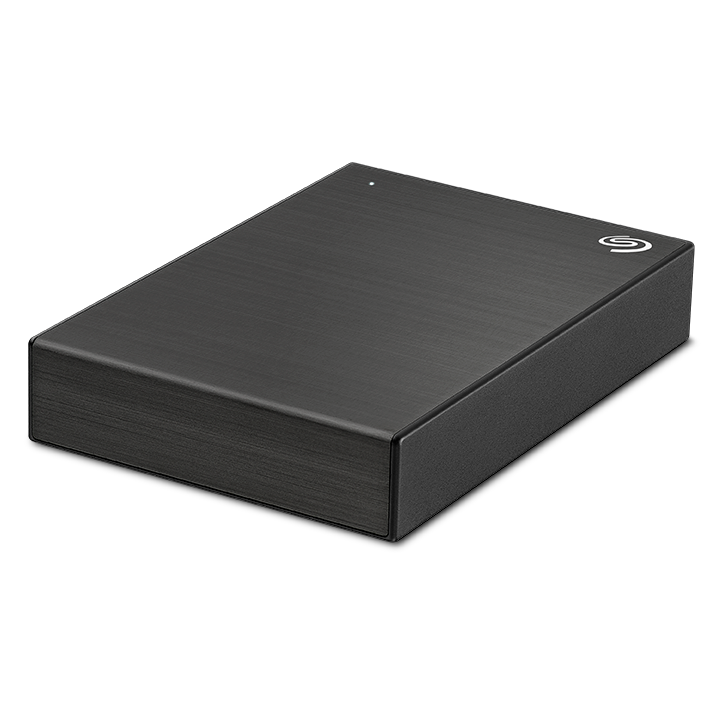 Side Profile of Seagate One Touch Portable showing Compact Form Factor