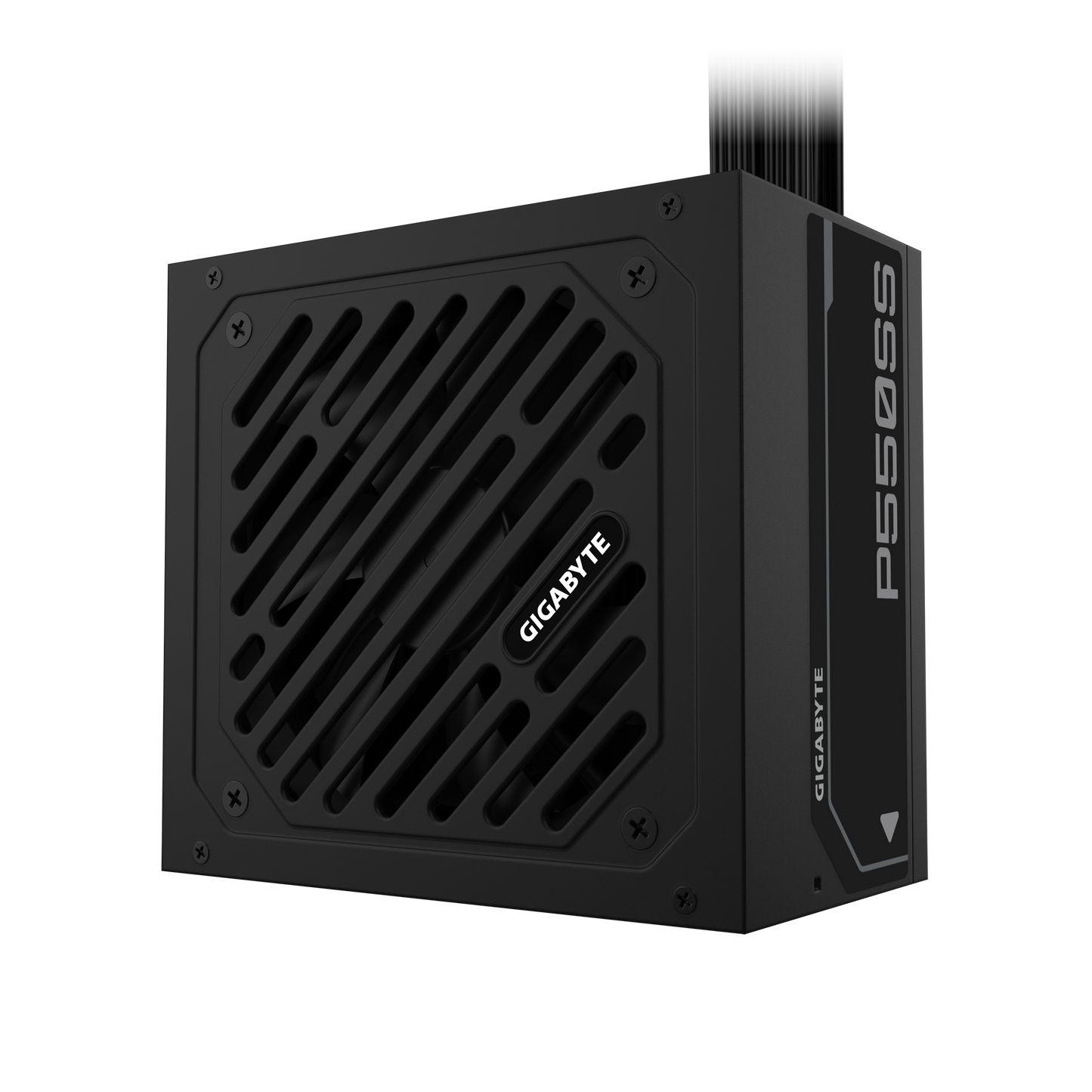 Gigabyte P550SS 550W Power Supply Black Edition Featuring 80 Plus Silver Efficiency