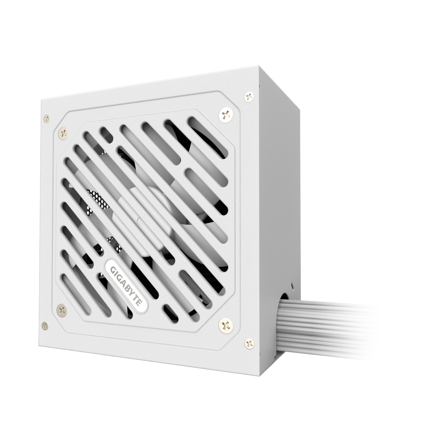 Gigabyte P650SS ICE 650W Power Supply White Edition Featuring 80 Plus Silver Efficiency