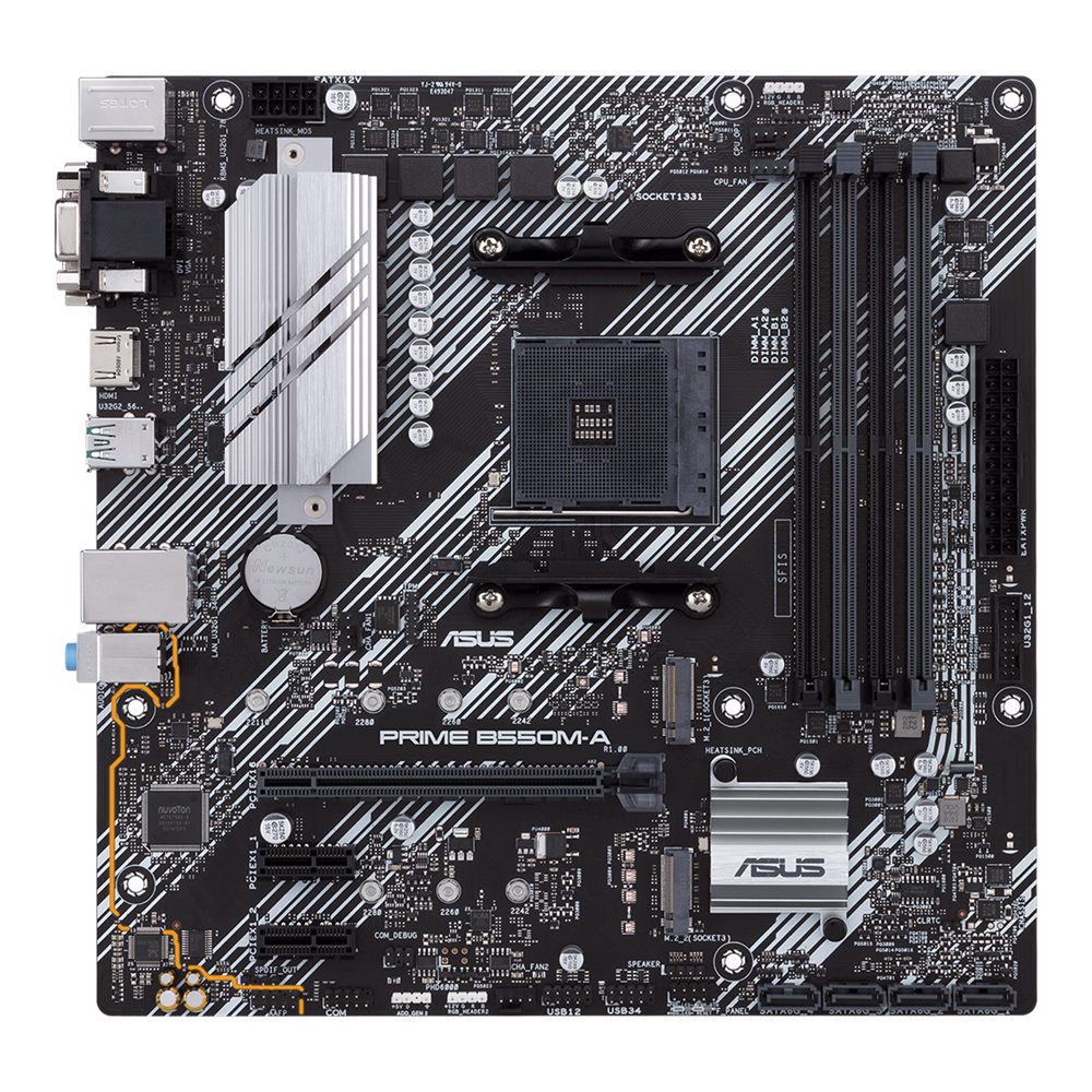 ASUS Prime B550M-A AMD AM4 Micro-ATX Motherboard