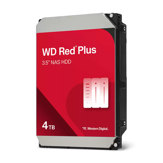 WD Red Plus Internal NAS Hard Drive (2TB–12TB)