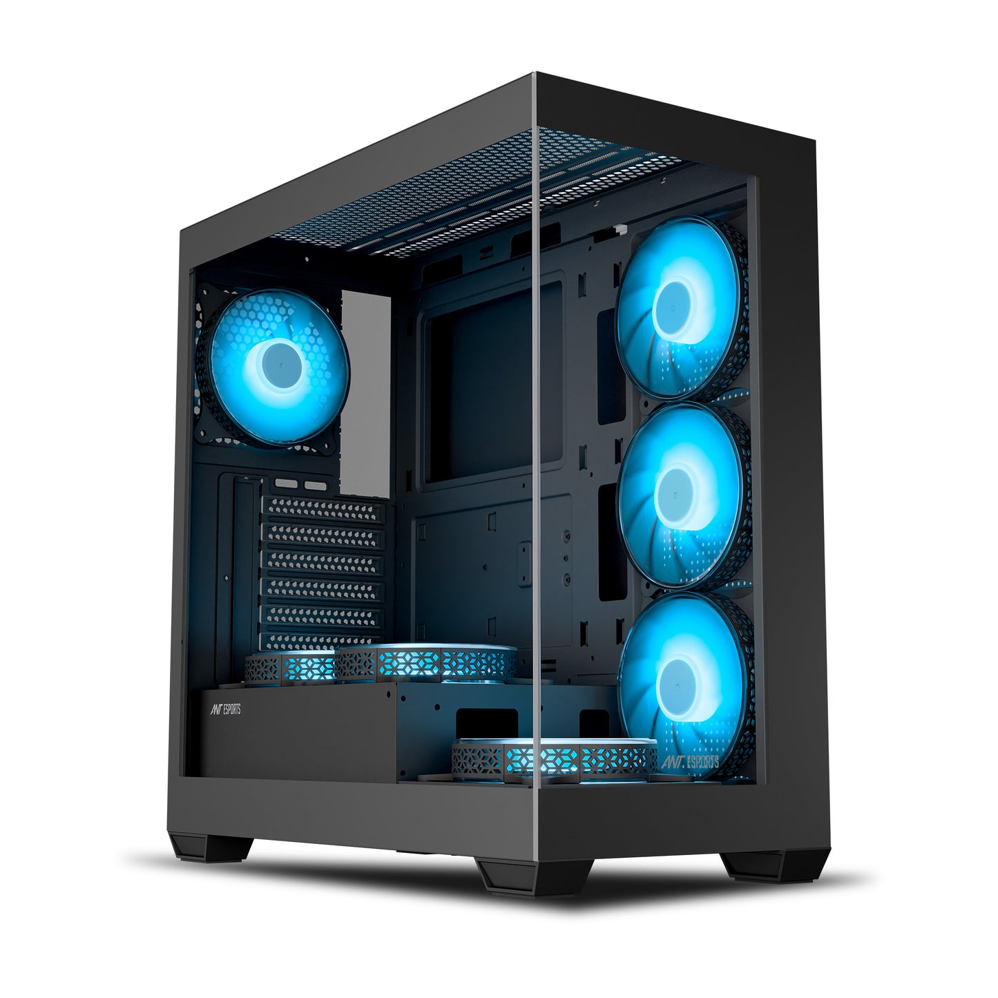 CORSAIR iCUE LINK LX140 RGB Black 140mm PWM Fan Dual Starter Kit and Retail Box