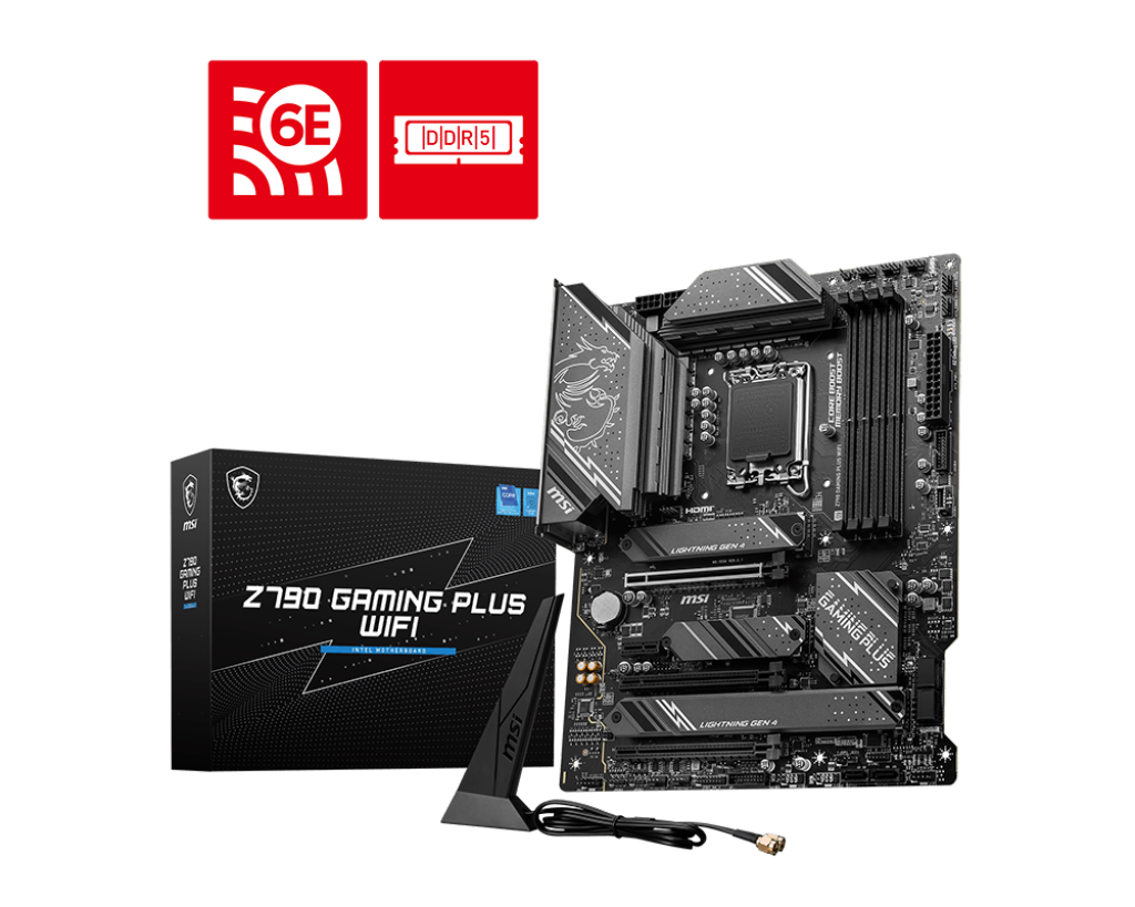 Gigabyte Z790 GAMING PLUS WIFI Intel LGA 1700 ATX Motherboard