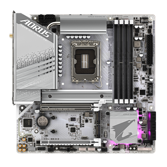 Gigabyte Z790M Aorus Elite AX Ice Motherboard