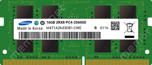 Samsung OEM Pulled DDR4 SO-DIMM Laptop RAM — 8GB / 16GB | 3200MHz | Recertified