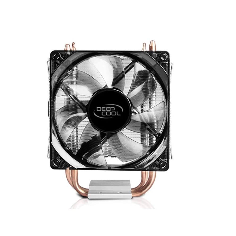 Deepcool Gammaxx 200 V2 CPU Air Cooler Front View Featuring High Performance Cooling Fan