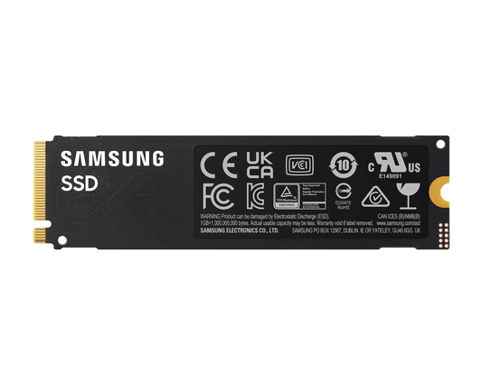Samsung 990 PCIe 4.0 NVMe M.2 SSD 1TB — MZ-V9V1T0BW | Up to 7,150 MB/s Read