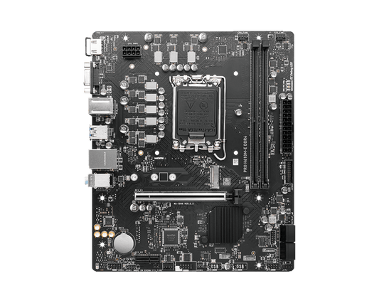 Msi Pro H610M-E DDR4 Motherboard - Image 4