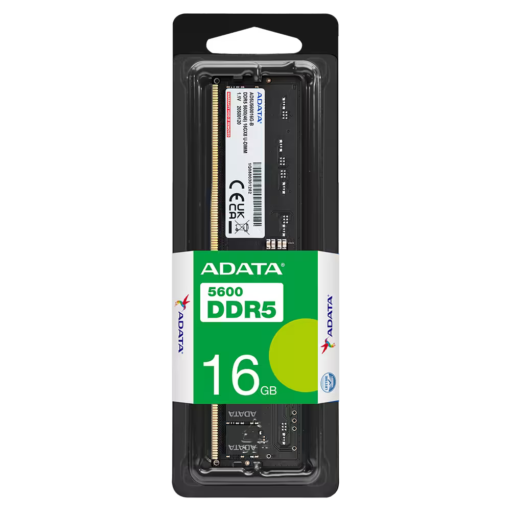 ADATA Premier DDR5-5600 U-DIMM Desktop Memory Module — 8GB / 16GB | CL46