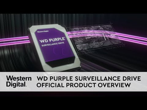 WD Purple Surveillance Hard Drive (1Tb,2Tb,4Tb,6tb)