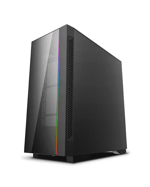 DeepCool MATREXX 55 V3 ADD-RGB 3F Mid-Tower E-ATX / ATX / Micro-ATX / Mini-ITX Gaming Cabinet — Black (3× 120mm ADD-RGB Fans)