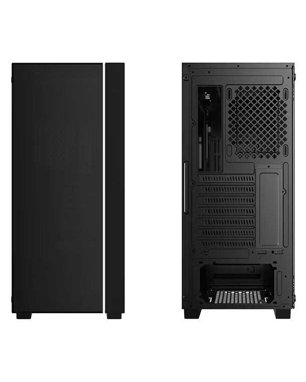 DeepCool MATREXX 55 V3 ADD-RGB 3F Mid-Tower E-ATX / ATX / Micro-ATX / Mini-ITX Gaming Cabinet — Black (3× 120mm ADD-RGB Fans)