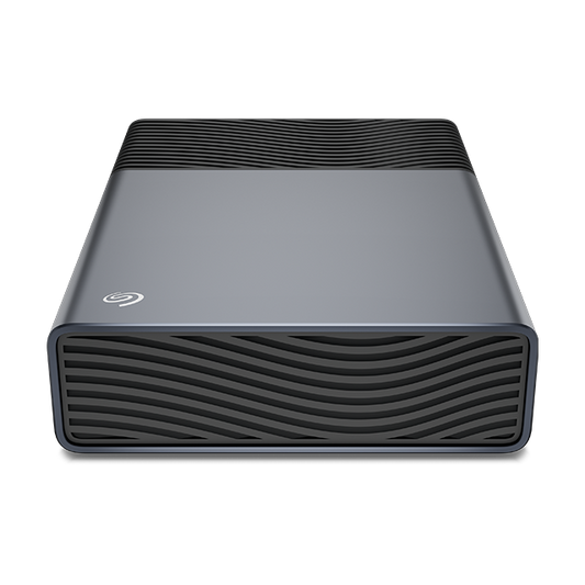 Seagate One Touch Desktop HDD 8TB — External Hard Drive | USB-C | Space Gray | Rescue Data Recovery (STNB8000400)