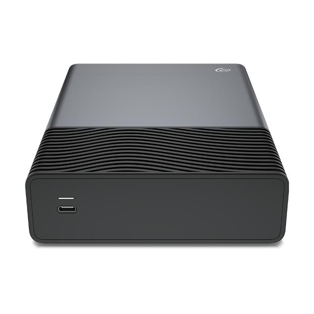 Seagate One Touch Desktop HDD 8TB — External Hard Drive | USB-C | Space Gray | Rescue Data Recovery (STNB8000400)