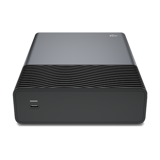 Seagate One Touch Desktop HDD 8TB — External Hard Drive | USB-C | Space Gray | Rescue Data Recovery (STNB8000400)
