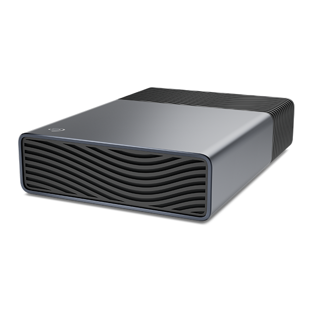 Seagate One Touch Desktop HDD 8TB — External Hard Drive | USB-C | Space Gray | Rescue Data Recovery (STNB8000400)