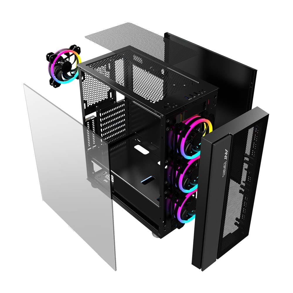 Ant Esports ICE-511MT Mid Tower ARGB Gaming Cabinet