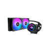 Cooler Master MasterLiquid Core NEX Black Edition AIO Liquid CPU Cooler Front View
