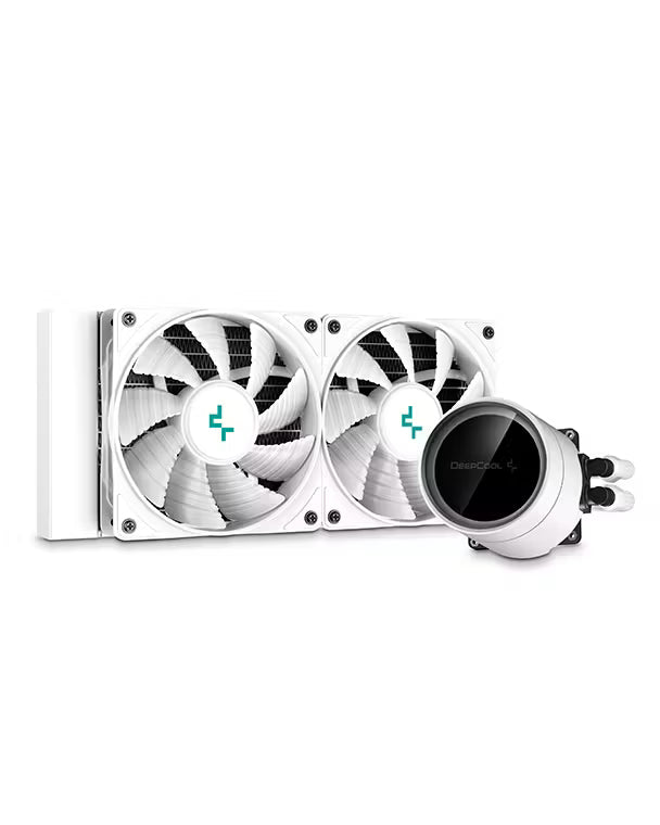 DeepCool CASTLE EX A-RGB AIO Liquid CPU Cooler — White | 240mm / 360mm | Intel LGA1700 / AMD AM5