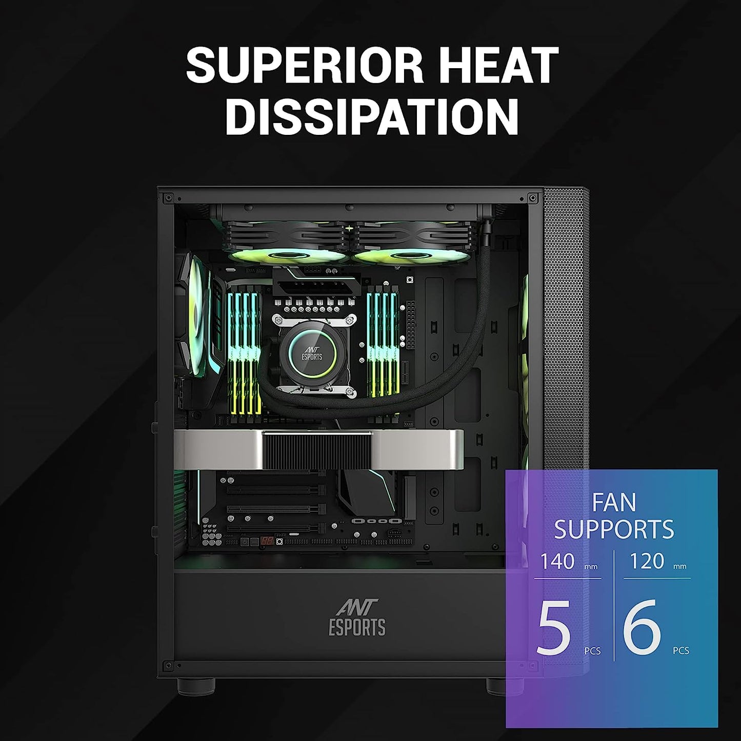 Ant Esports 250 Air Mid-Tower Case