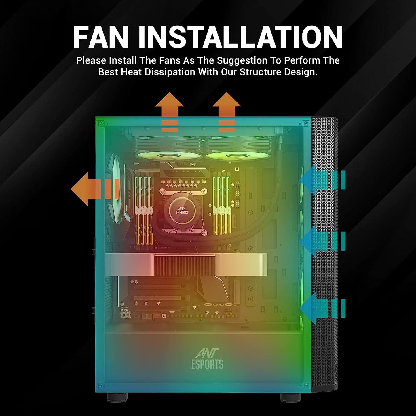 Ant Esports 250 Air Mid-Tower Case