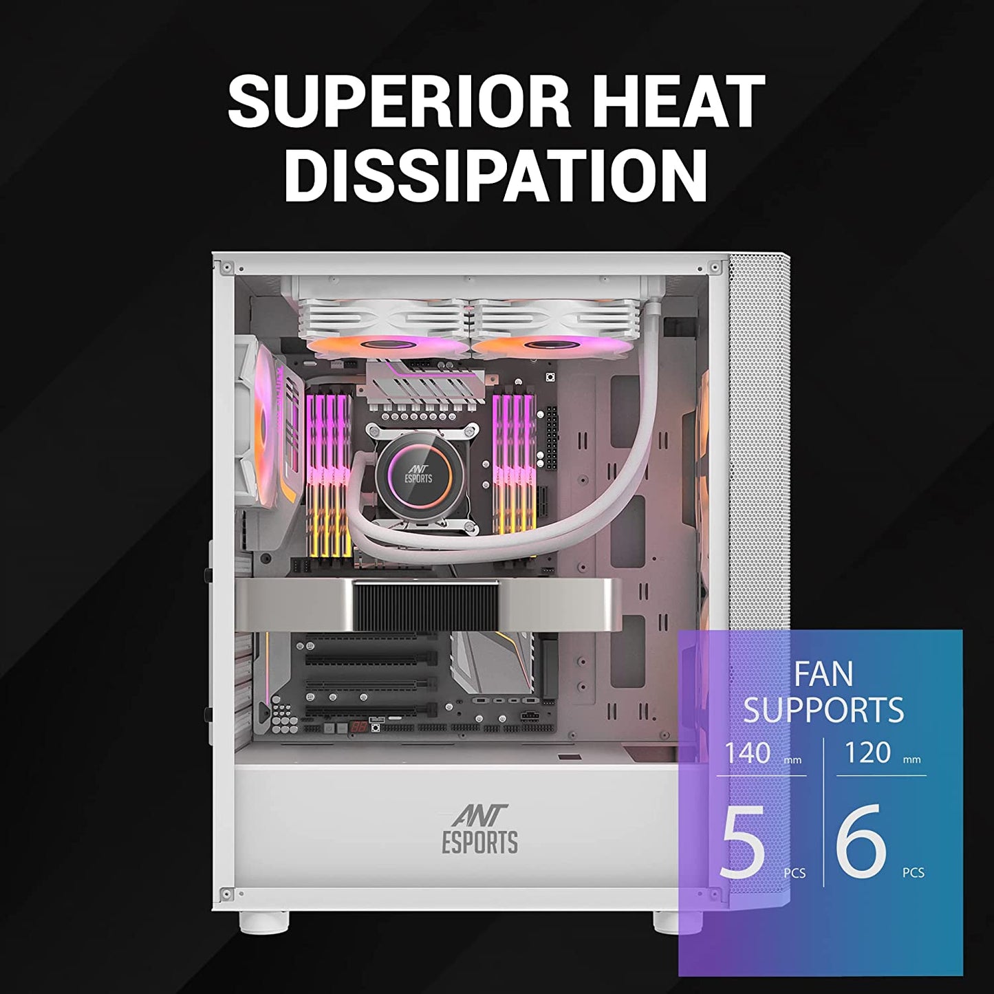 Ant Esports 250 Air Mid-Tower Case